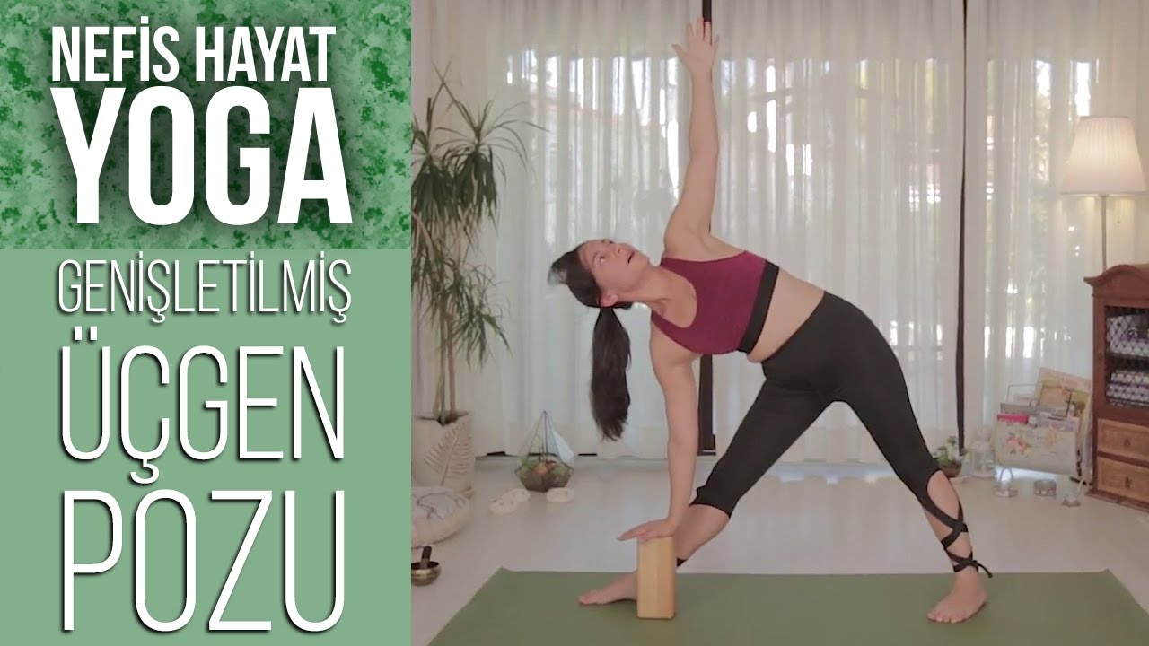 UTTHITA TRIKONASANA | Omurgayı Esneten ve Depresyona, Strese İyi Gelen Duruş | Gözde İle Yoga
