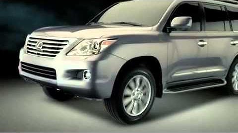 Lexus LX 570   Active Height Control X AHC with AVS Demo