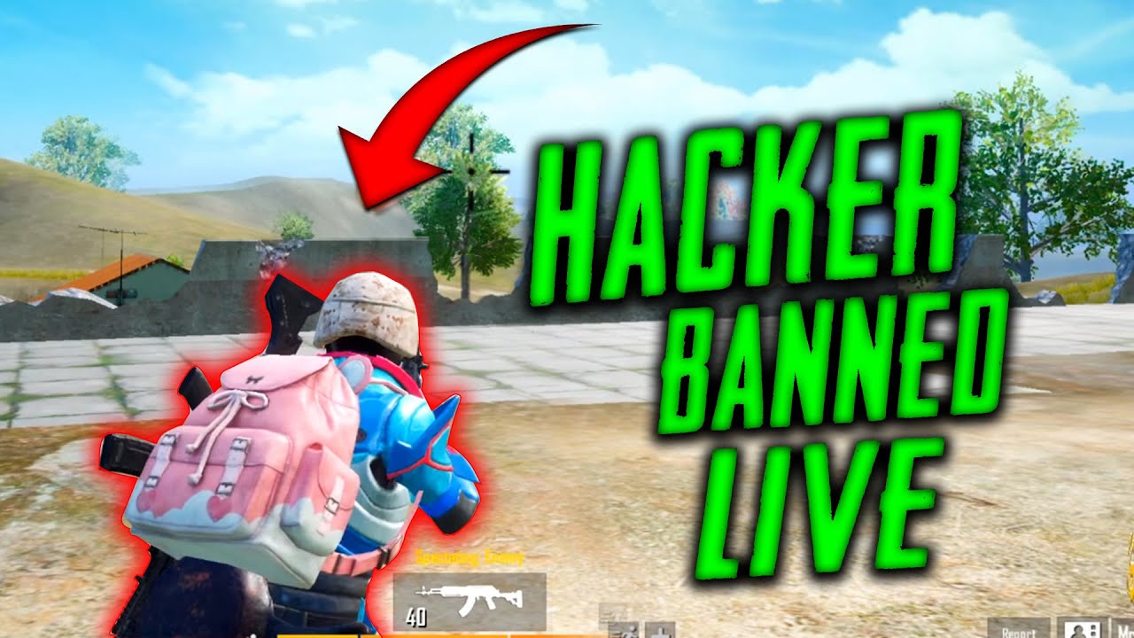 LIVE HACKER BANN || PUBG MOBILE INSTENT REACT ON REPORT - YouTube