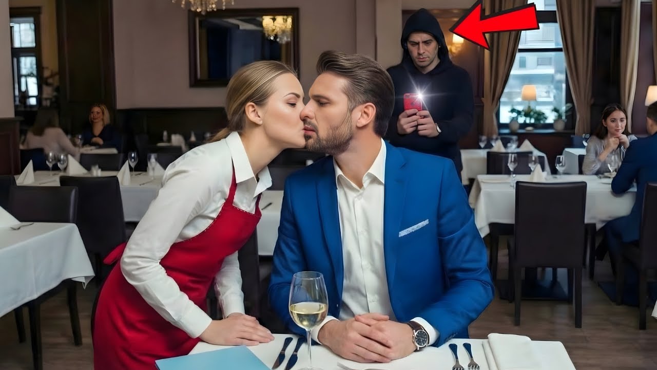 Waitress single mom kissed a billionaire to save herself—and it changed her life forever.