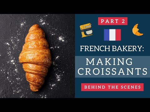 Video: Croissant Perancis Sebenar
