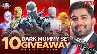 10 Chaosphage Set (Dark Mummy) Giveaway |🔥 PUBG MOBILE Live 🔥 screenshot 4
