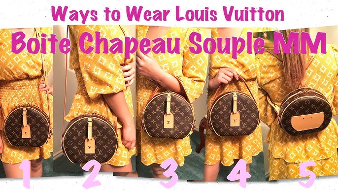 WHATS IN MY BAG  Louis Vuitton Boite Chapeau Souple 