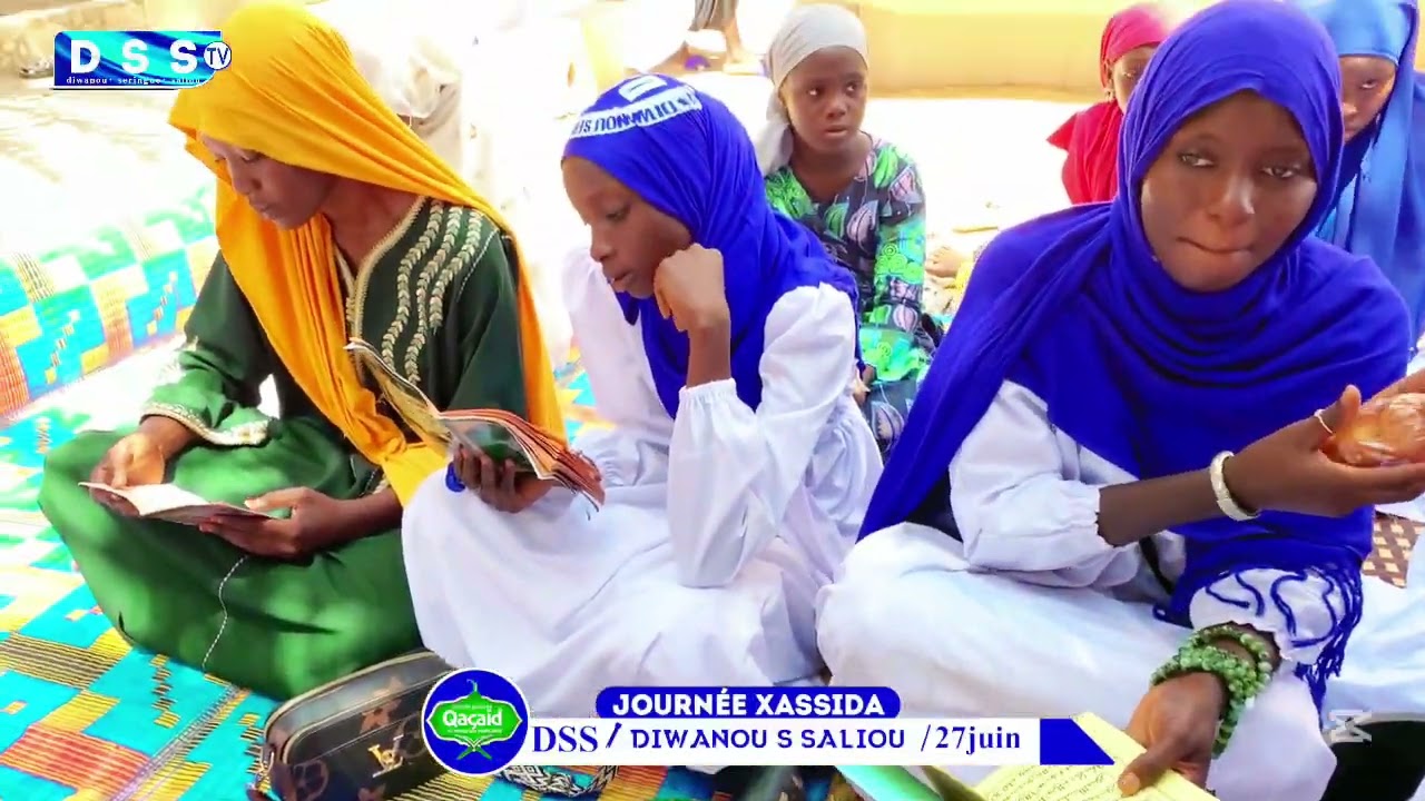 Journée xassida 🚨 avec fondation diwanou s saliou mbacke 💙🤍 1er édition vendredi/27juin 1447h2025 🥰