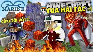 GHAST ĐỘT NHẬP VÀO CĂN CỨ HẢI QUÂN VÀ BỊ BẮT !! | Minecraft Vua Hải Tặc #1 screenshot 1
