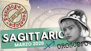 OROSCOPO SAGITTARIO ♐️ MARZO 2026 • Astrologia •