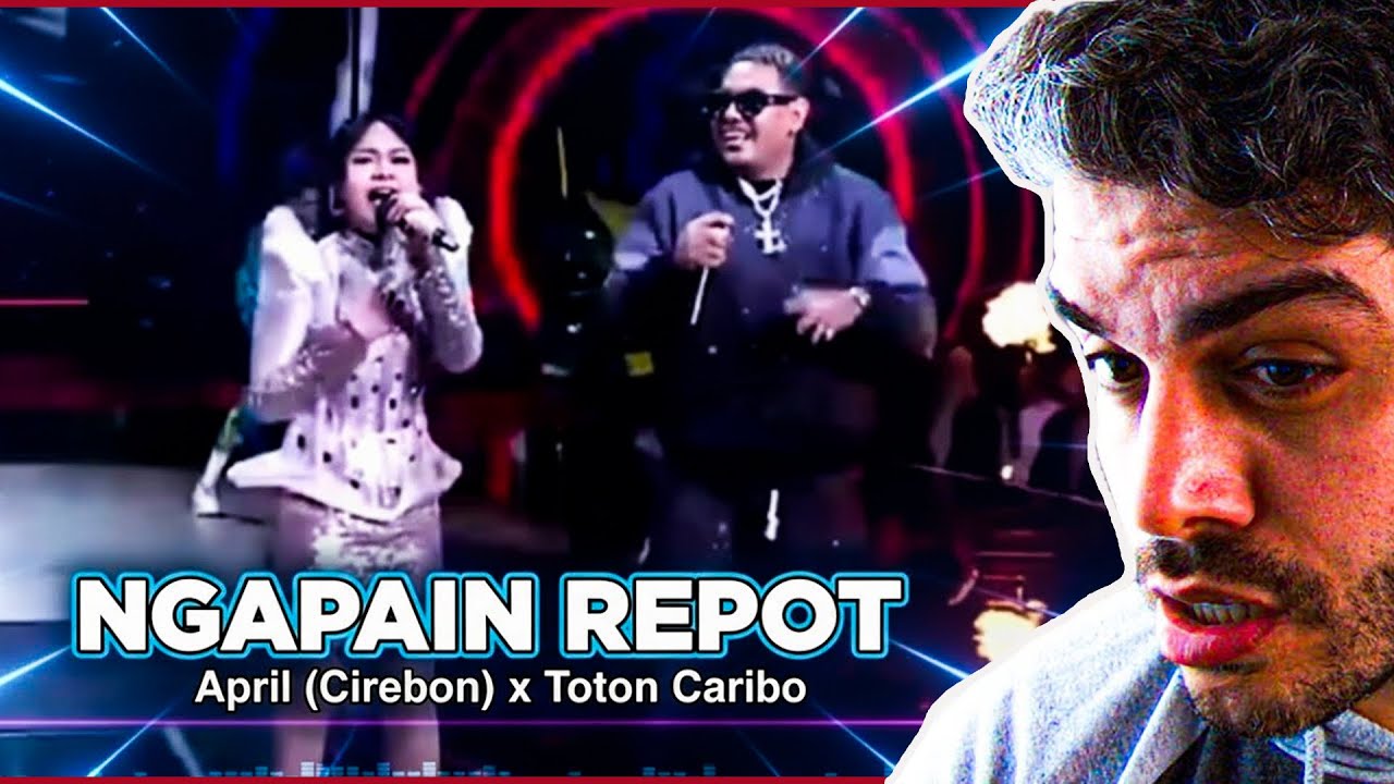 APRIL (CIREBON) X TOTON CARIBO - NGAPAIN REPOT | D'Academy 7 Top 3 REACTION