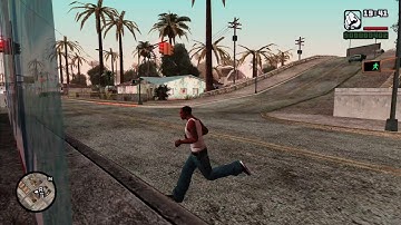 GTA San Andreas modding texture glitch (4K)
