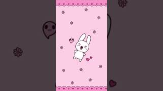 [Samsung Galaxy Theme] Cute Heart Rabbit screenshot 1