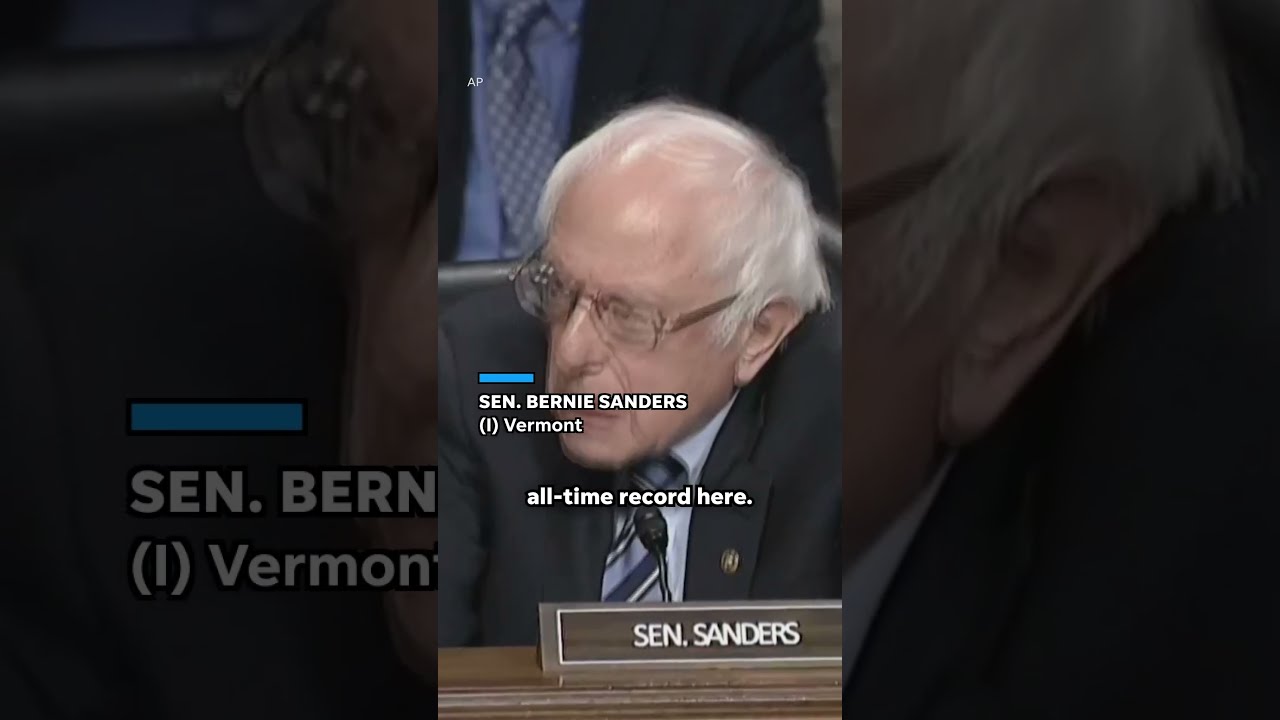  I Ve Got The Mic Now Bernie Sanders And Markwayne Mullin Clash Over Wealth Hypocrisy Shorts