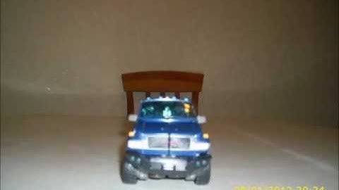 Transformers stop motion:Ironhide Enters Shanghai