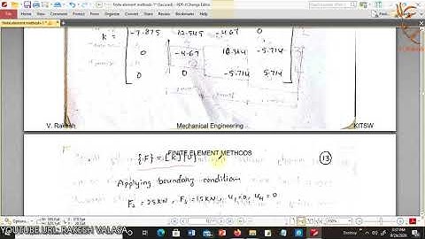 Problems on stepped bar element (Finite element methods)