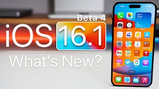 iOS 16.1 Beta 4 is Out! - What's New?