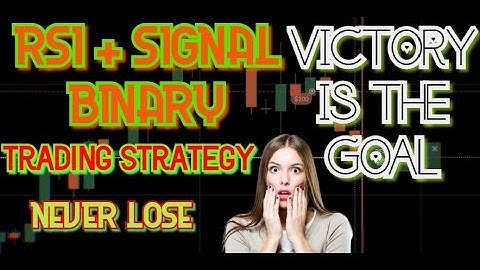 RSI + SIGNAL BINARY STRATEGY 2020 || NEVER LOSE || VICTORY IS THE GOAL