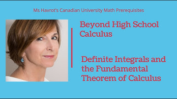 Definite Integrals and the Fundamental Theorem of Calculus
