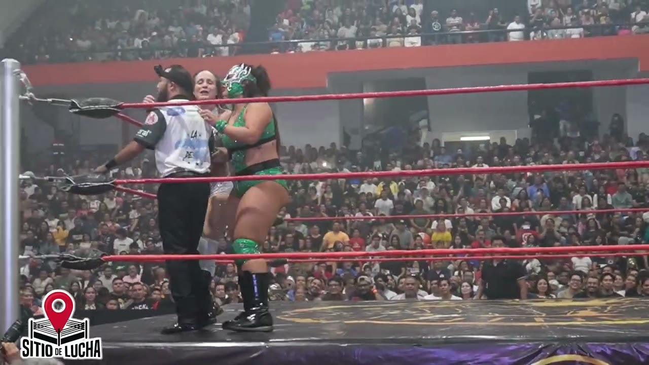 La Hiedra vs Dalys vs Lady Shani con Producciones Baruma en la UAEM.