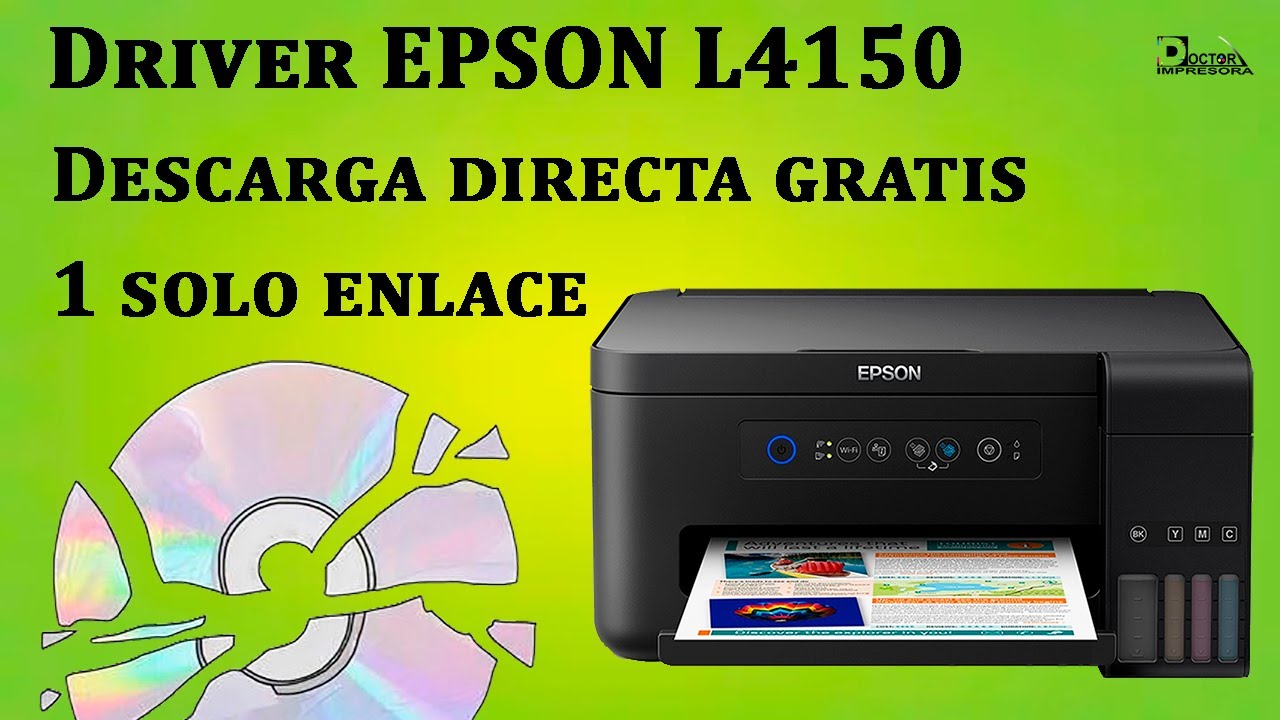 Epson L4150 Descargar e Instalar Driver Sin CD Gratis 1 Link Windows XP