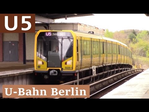 U-Bahn Berlin - U5 / Bahnhof Wuhletal 