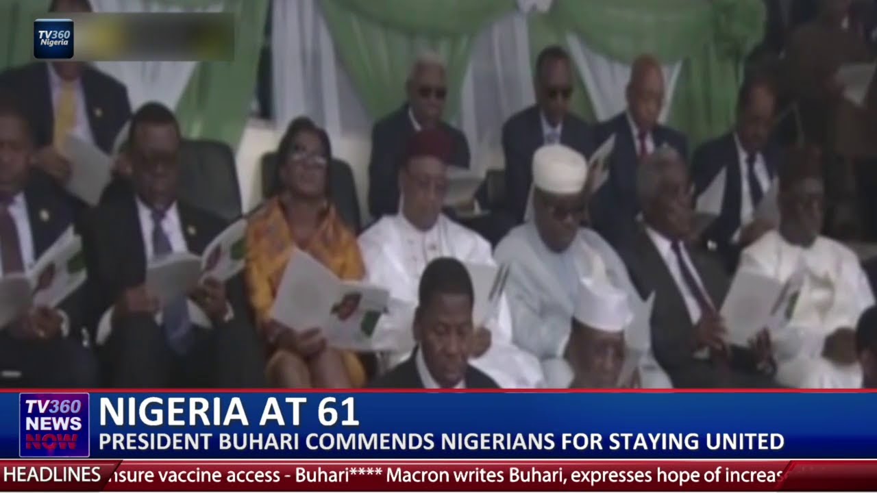 Nigeria at 61: President Buhari commends Nigerians for sustaining national unity