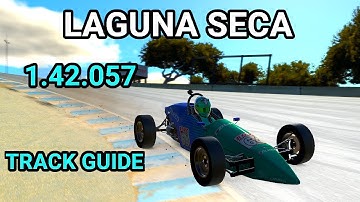 Track guide Laguna Seca Formula Vee iRacing
