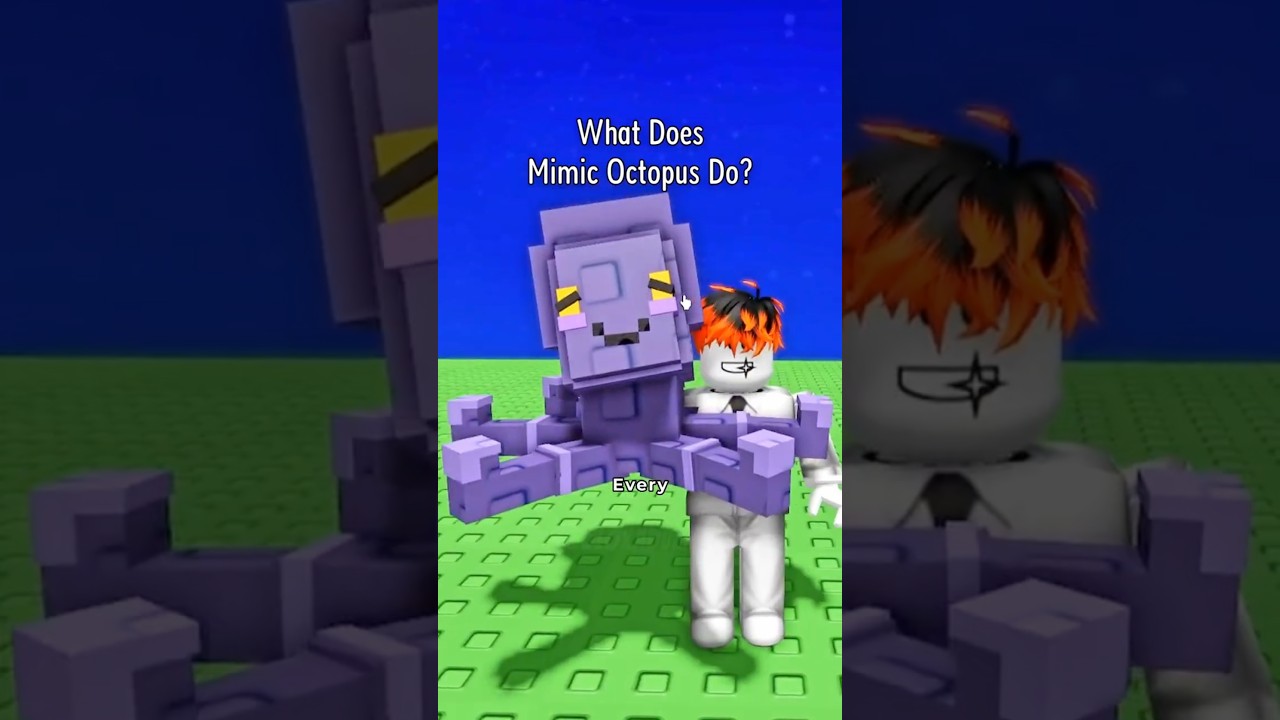 What Does Mimic Octopus do in Grow a Garden?