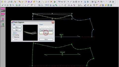 हिन्दी - Copy and Paste Segment | TUKAdesign Video Help | CAD Pattern Making Software | Hindi