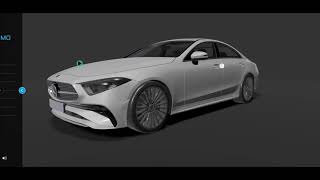 3D models in 3DVista PRO #3dmodel #3dvista #mercedesbenz #jetengine