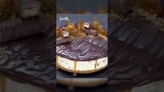 Chocolate Caramel Cheesecake - Twix Cake