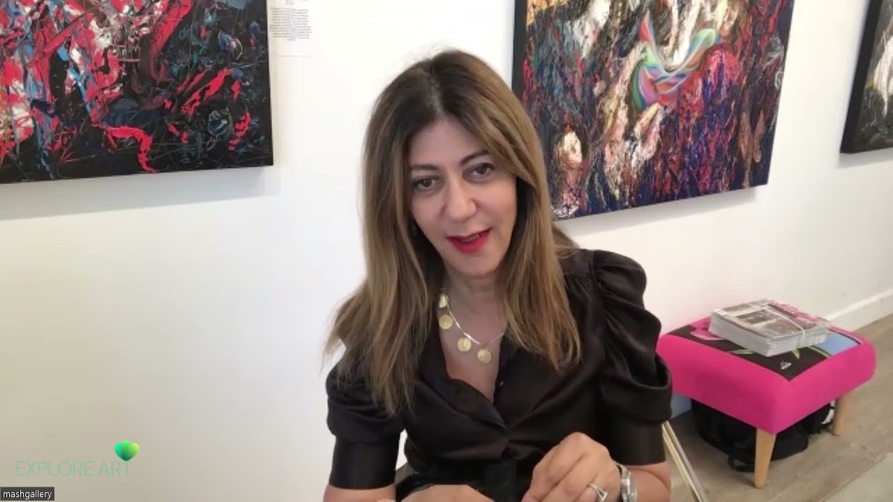 Unleash Your Creativity With Haleh Mashian: Founder Of Mash Gallery In West Hollywood!