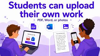 How Students Can Upload Their Own Work for AI Grading