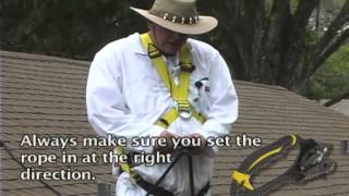 Soft Wash Roof Cleaning Fall Positioning using a Roof Pipe Anchor. screenshot 4