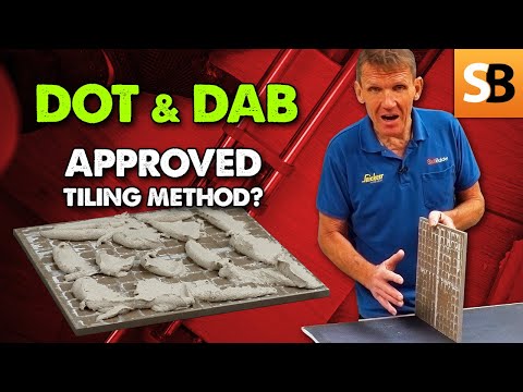 Is Dot and Dab BS Approved for Wall Tiling?