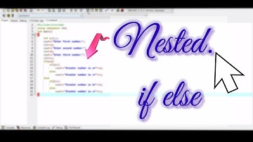 Nested if else tutorial | C++ program toFind largest number among three numbers using nested if else