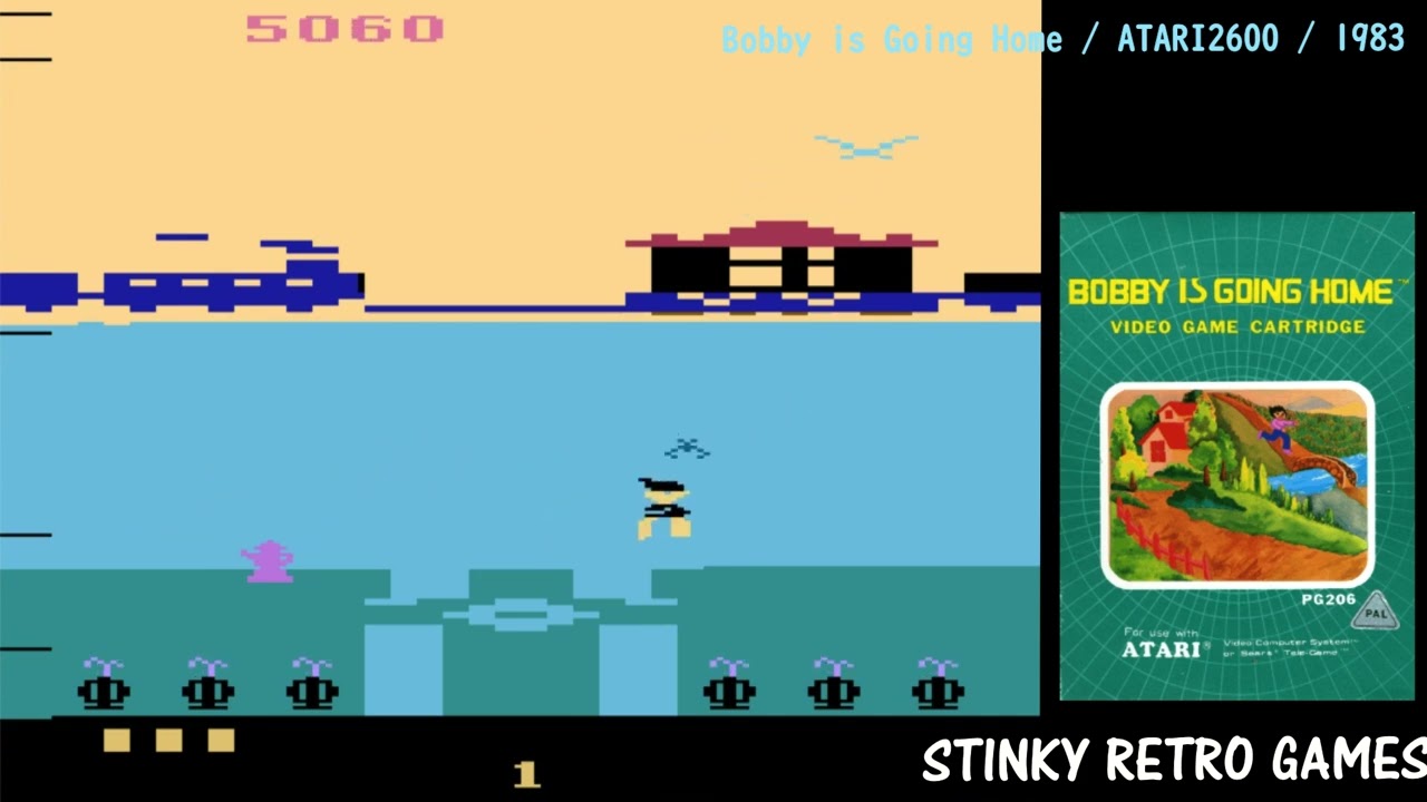帰宅ゲー。ATARI2600「ボビー・イズ・ゴーイング・ホーム」に挑戦