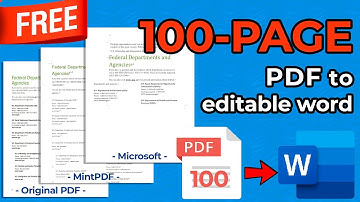 [GRATIS!] Converteer een PDF van 100 pagina