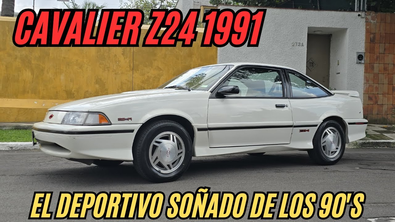 Chevrolet Cavalier Z24 1991 Soñado Por TODOS! Deportivo Hasta Los Huesos! Todo El ADN del Pasado.