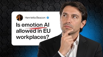 Is emotion AI allowed at work in the EU? (2025 HR Guide)