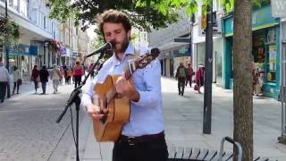 So, Long Marianne - Leonard Cohen - (cover) Geraint John Jones - Busking