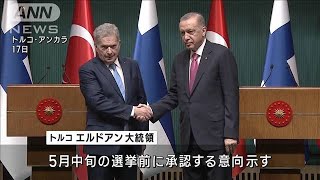 フィンランドのNATO加盟手続きへ　トルコ大統領(2023年3月18日)