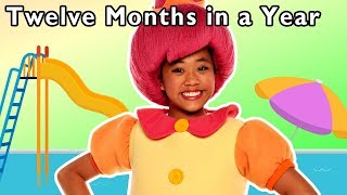 twelve months in a year and more learn the months rhyme baby songs from mother goose club