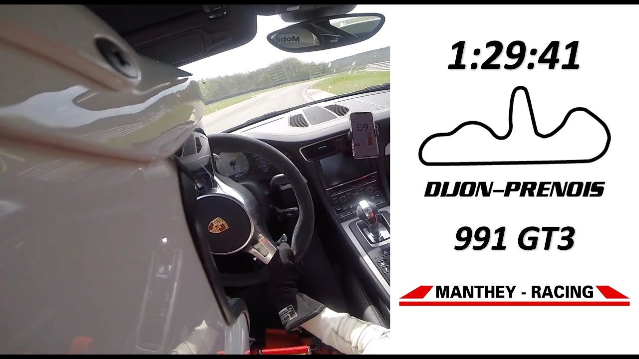 Porsche 991GT3MR - 1.29MIN - Dijon Prenois - Tinseau Days