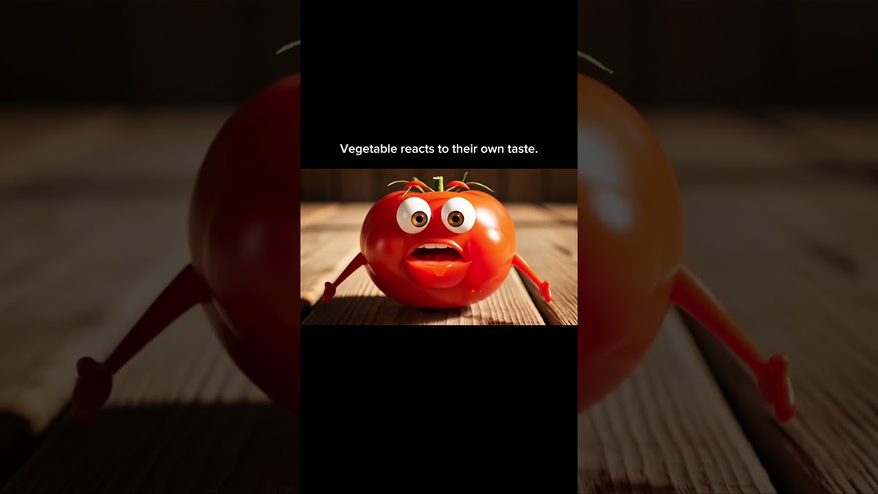 Reaction of vegetables                           