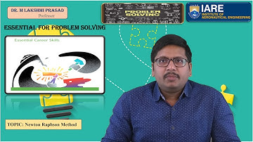 Newton Raphson Method by Dr. M Lakshmi Prasad