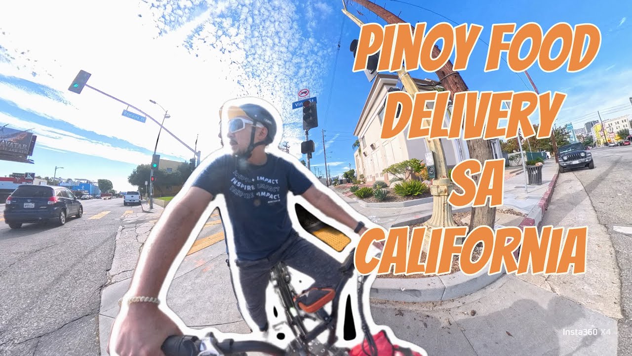 California Delivery Rider Pinoy food delivery rider sa California. 2 hours ride Kamusta kita ...