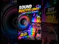Sound Makes These Lights Dance 😳🎶 | Arduino Music Reactive LEDs #Shorts