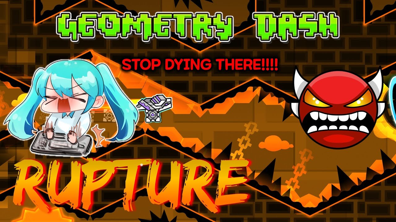 [Geometry Dash] Rupture (Insane Demon) - YouTube