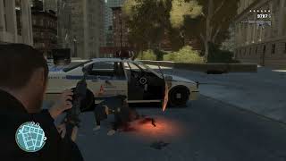 GTA 4 - City Hall Rampage + Six Star Escape