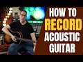 How to record acoustic guitar  presonus studio one