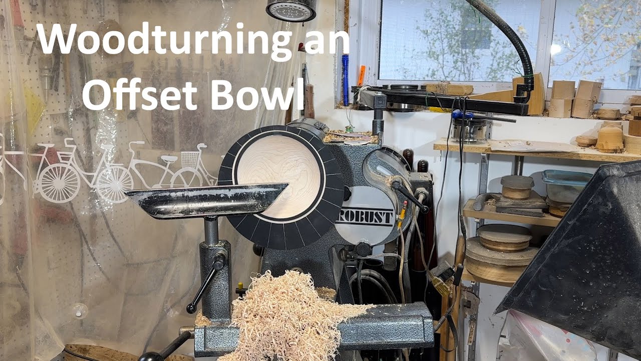 Woodturning an Offset Bowl
