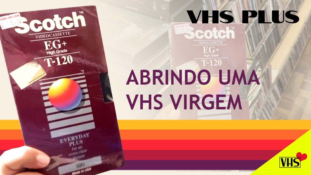 未開封 BOTTLE UP ＆ GO！VHS ビデオ Opening a blank VHS tape - YouTube